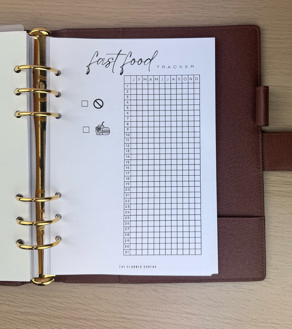 Fast Food Tracker