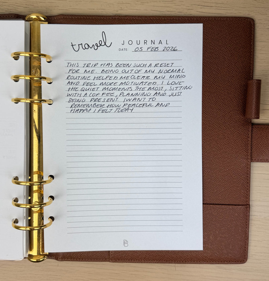Travel Journal