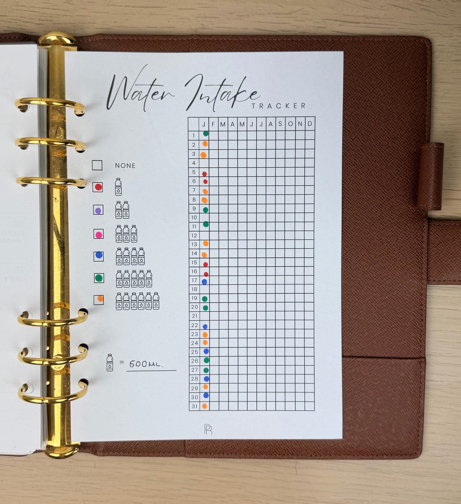 Water Intake Tracker