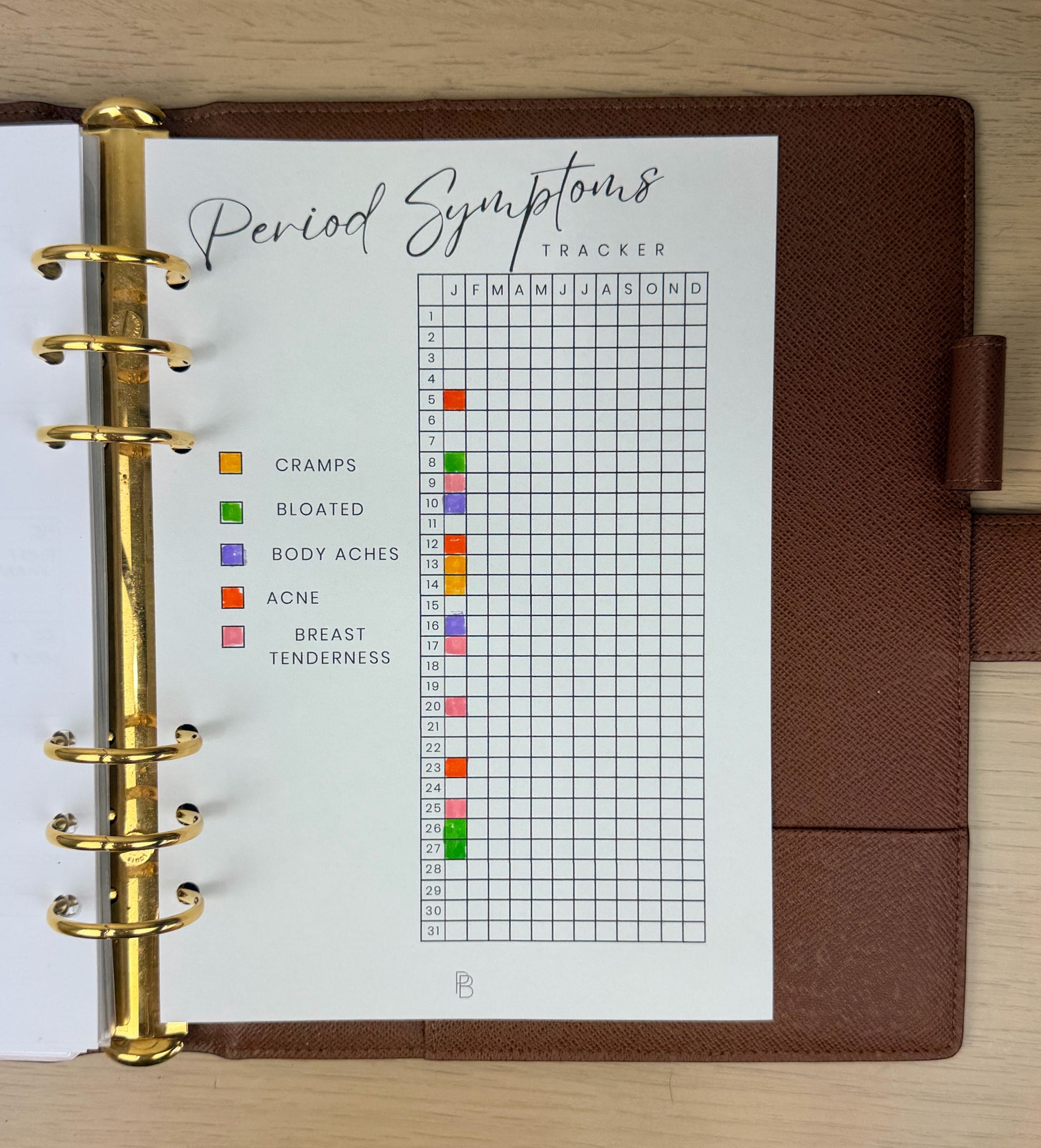 Period Symptom Tracker