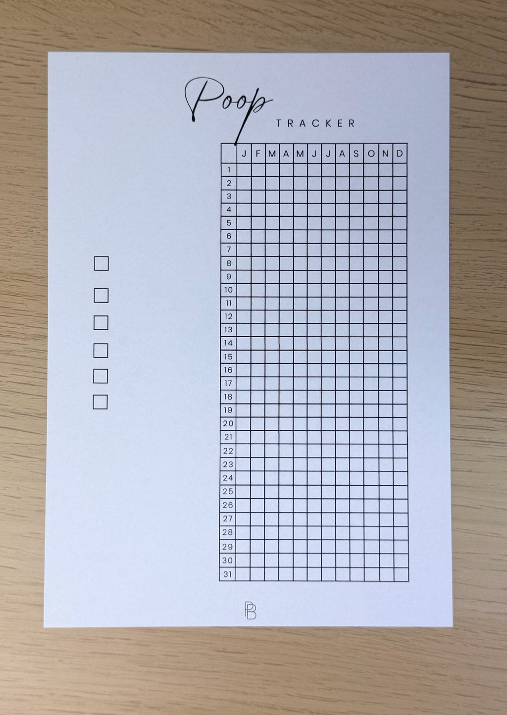 Poop Tracker