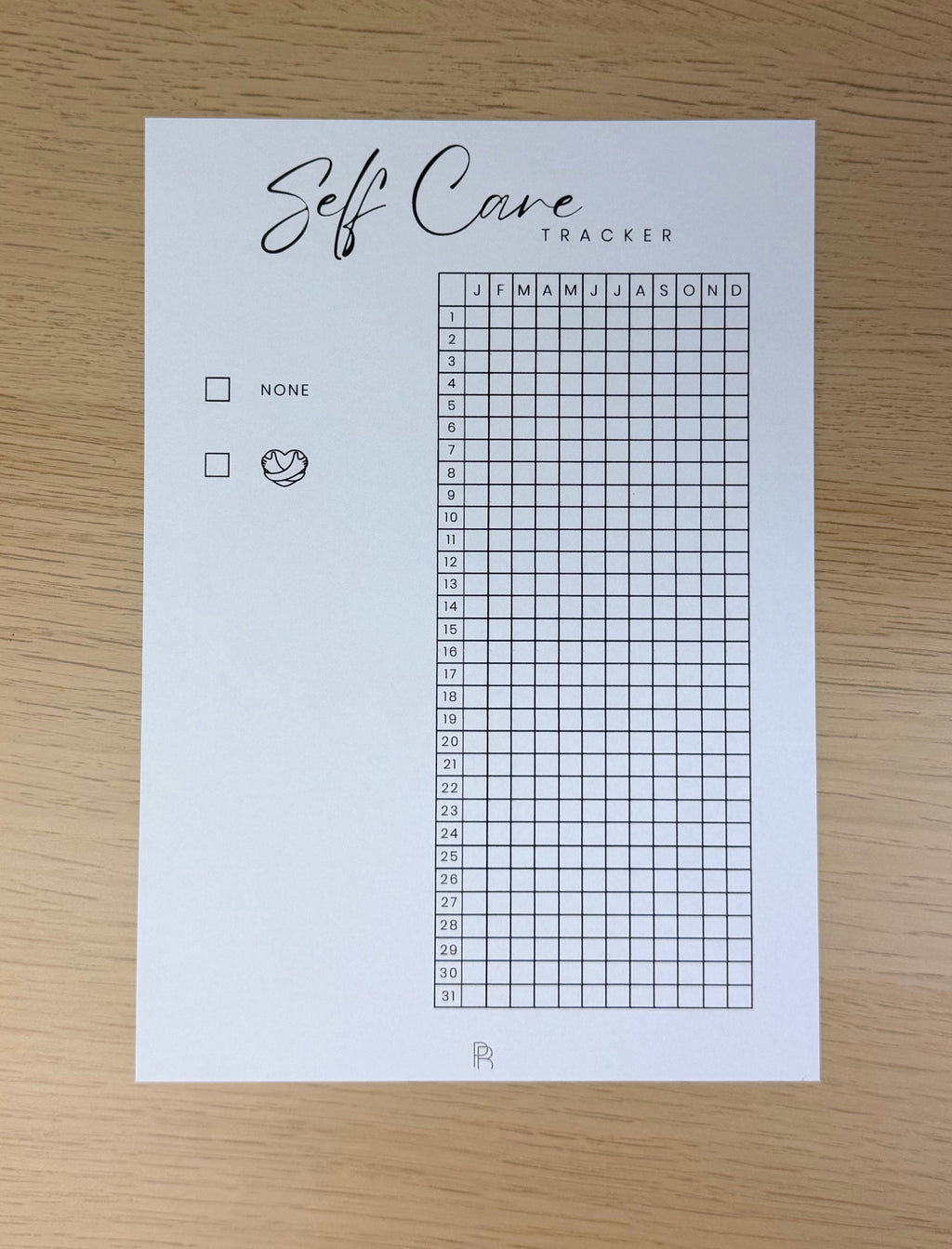 Self Care Tracker