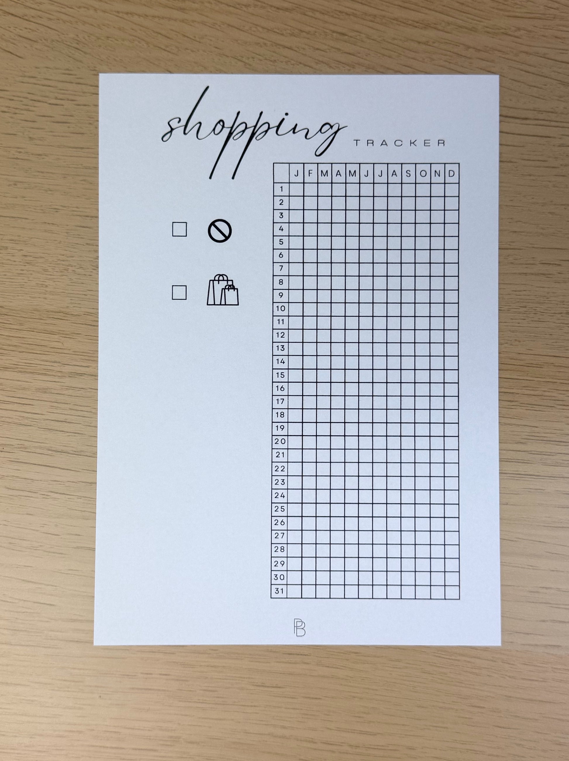 Shopping Tracker