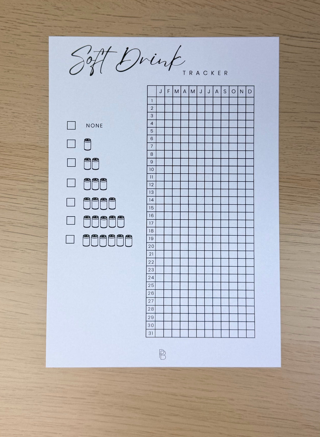 Soft Drink Tracker