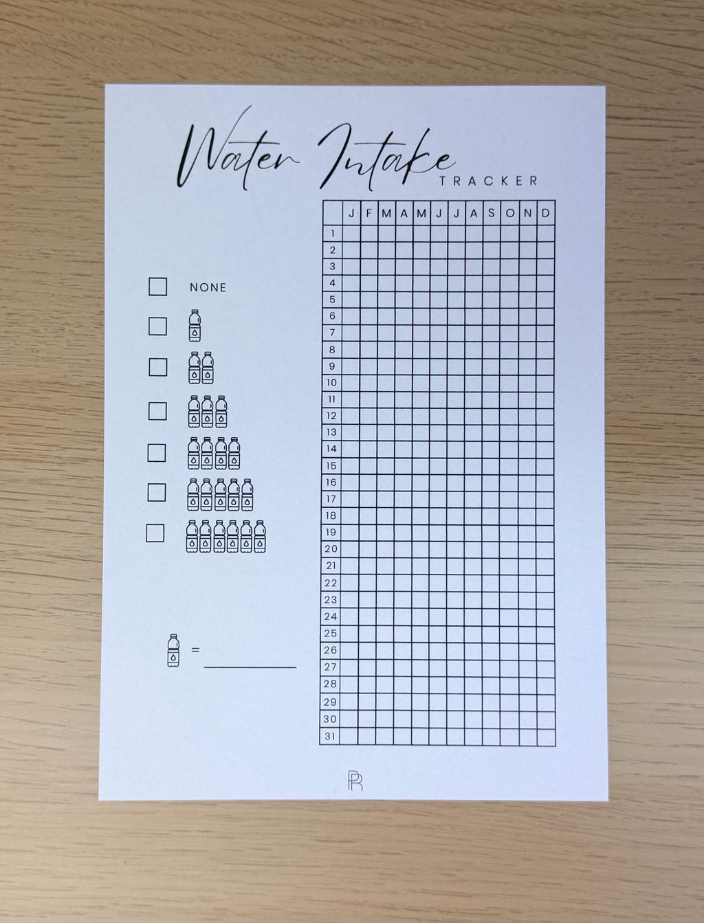 Water Intake Tracker