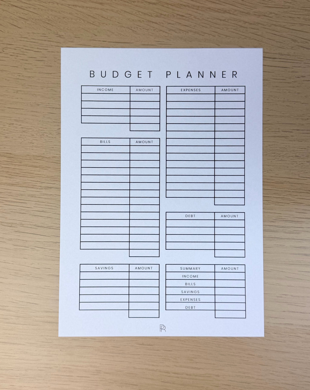 Budget Tracker