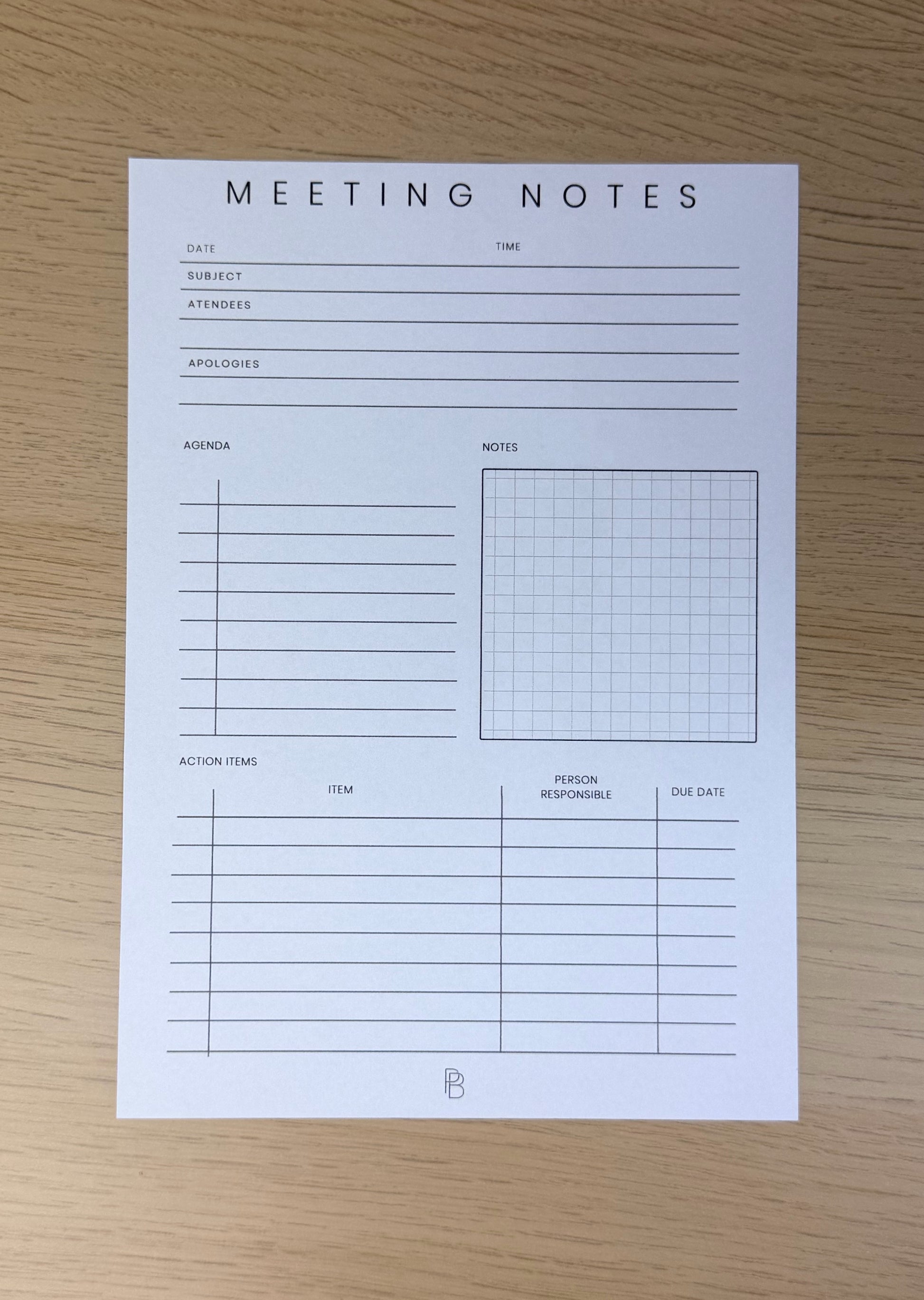 Meeting Notes