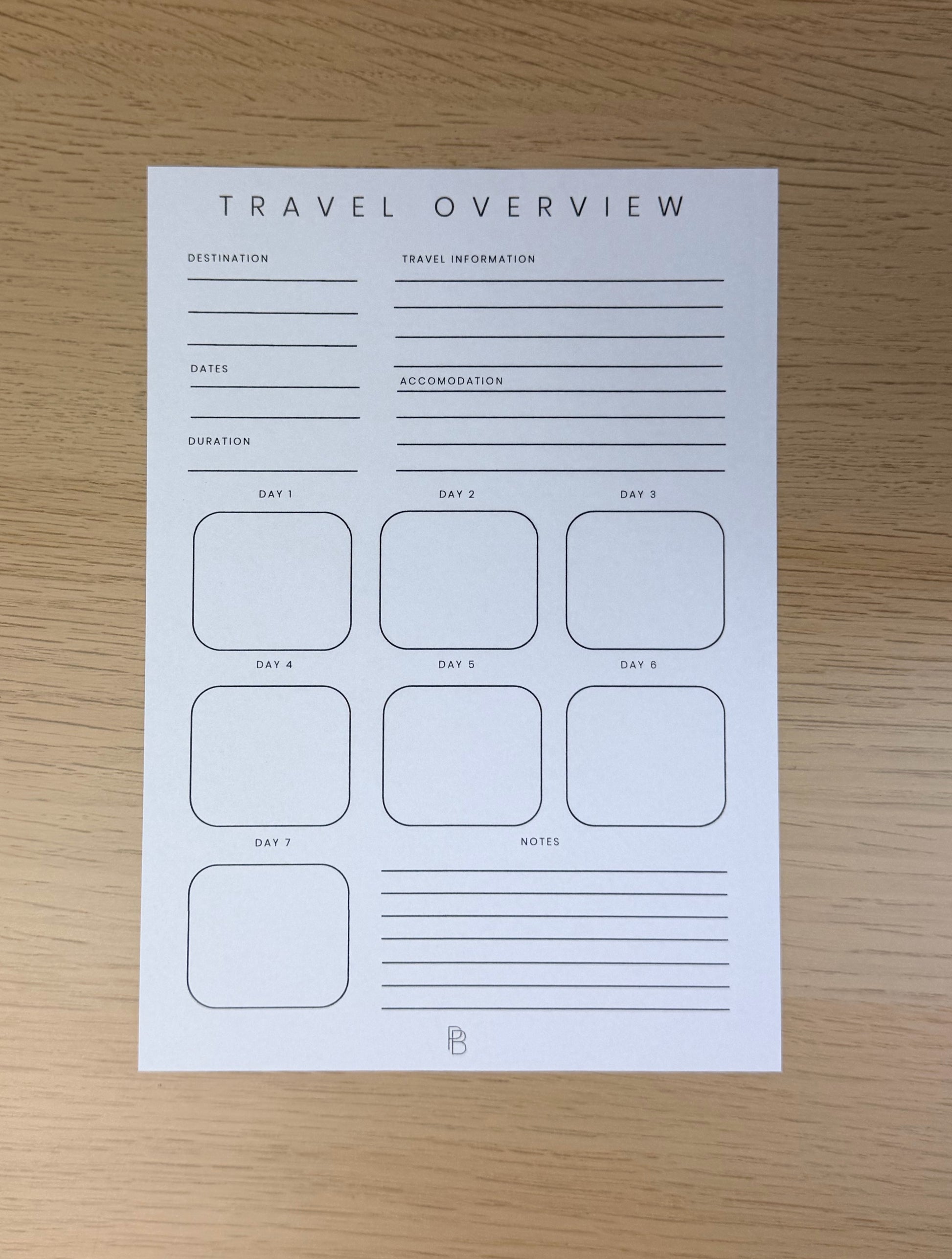 Travel Planner