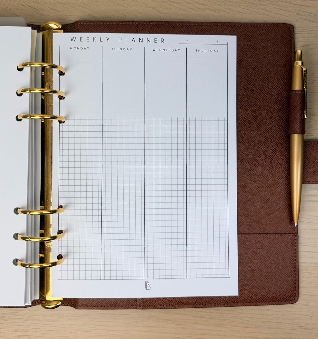 Weekly Planner (Graph)