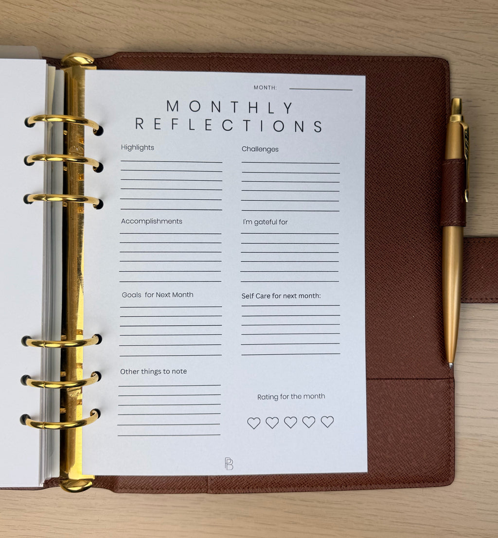 Monthly Reflections