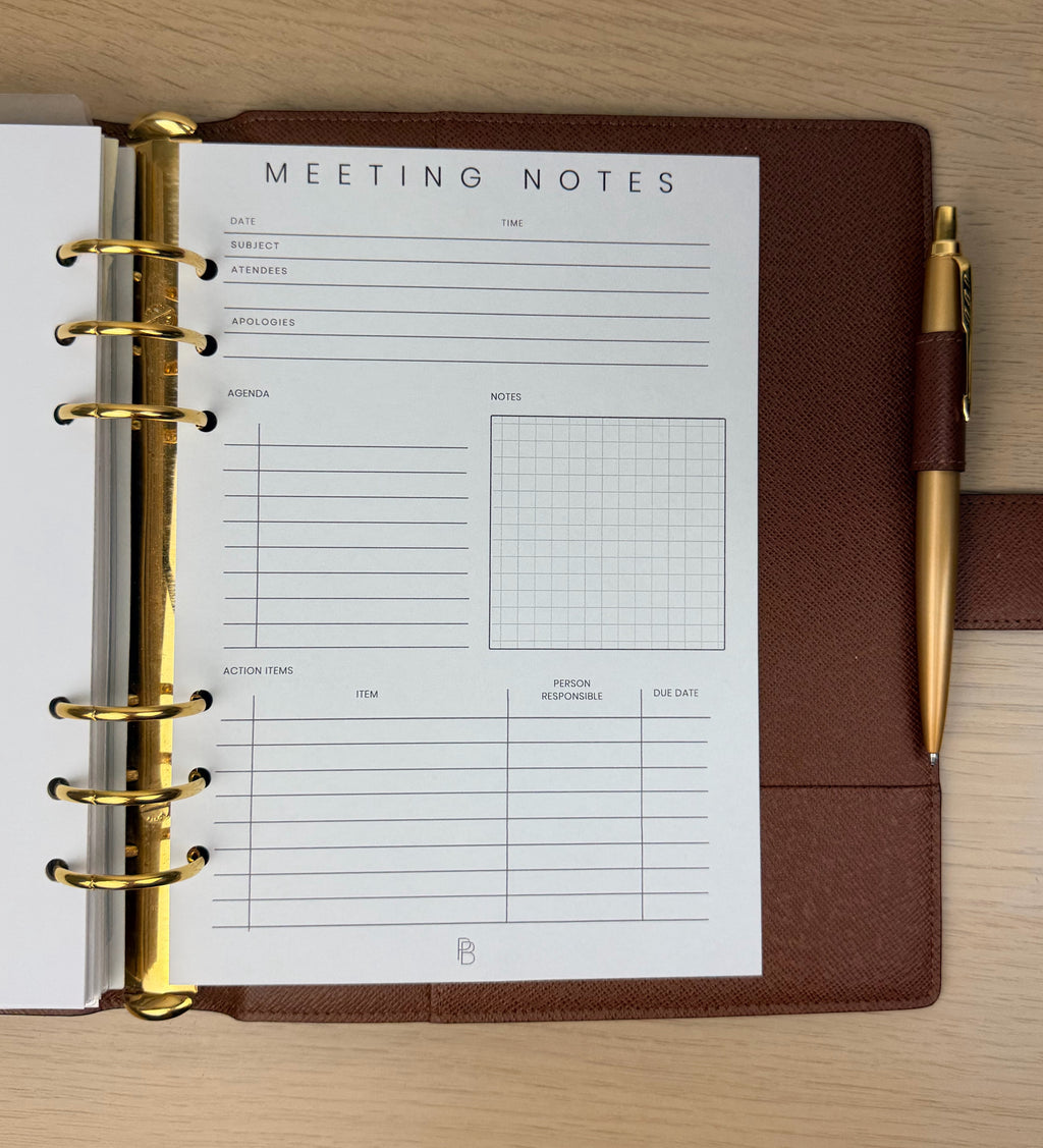 Meeting Notes