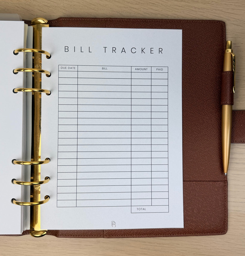 Bill Tracker