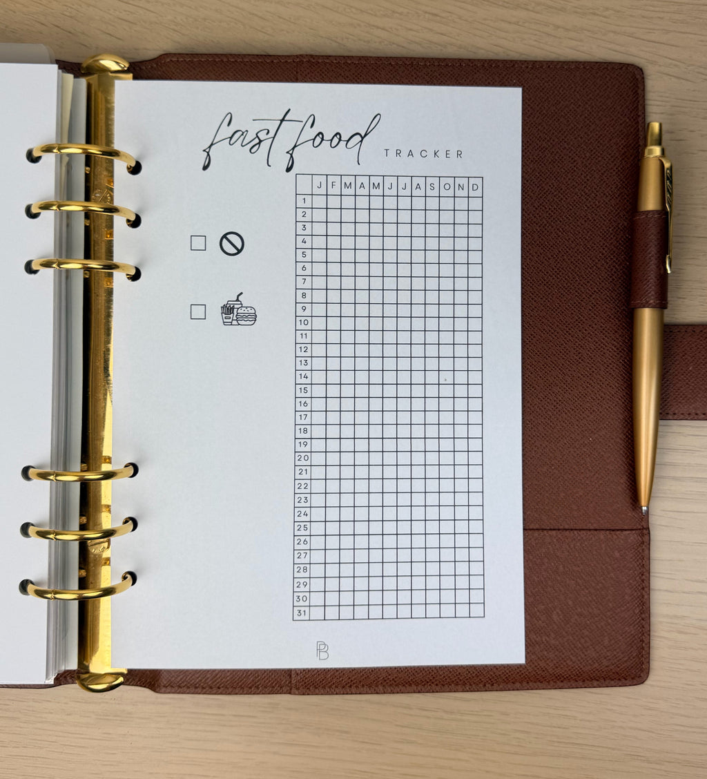 Fast Food Tracker