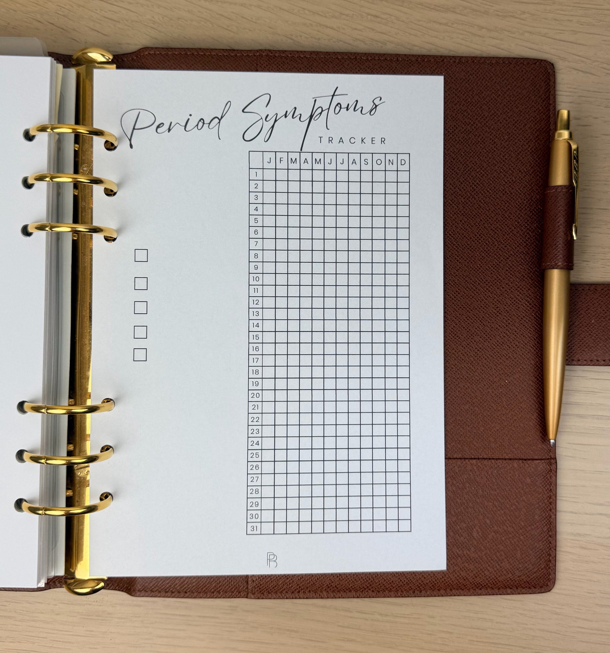 Period Symptom Tracker