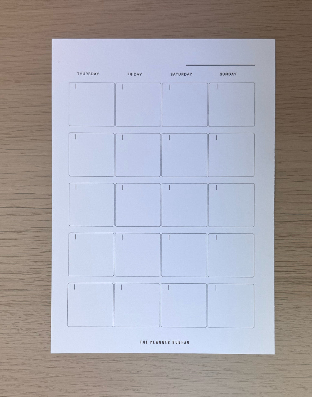Monthly on 2 Pages