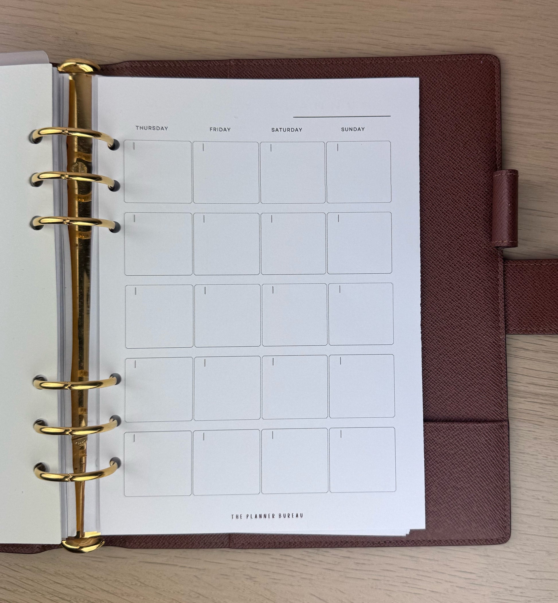 Monthly on 2 Pages