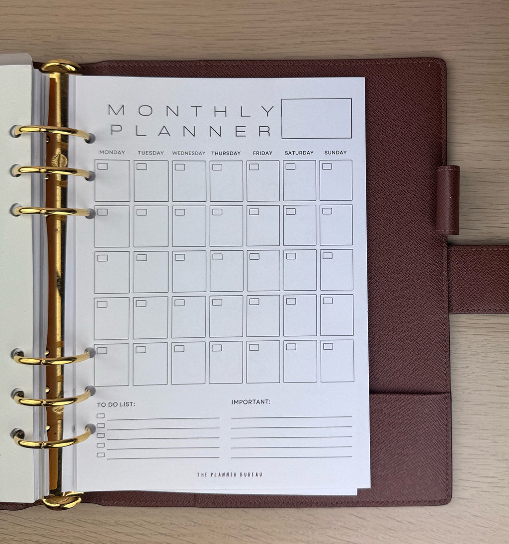Monthly Planner