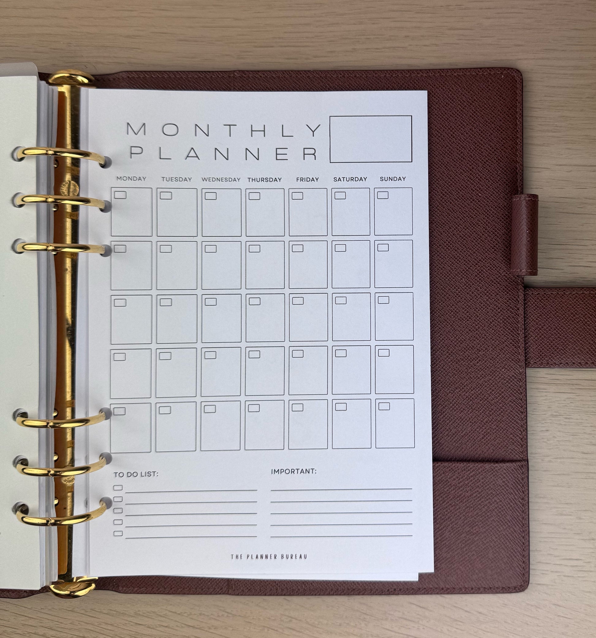 Monthly Planner