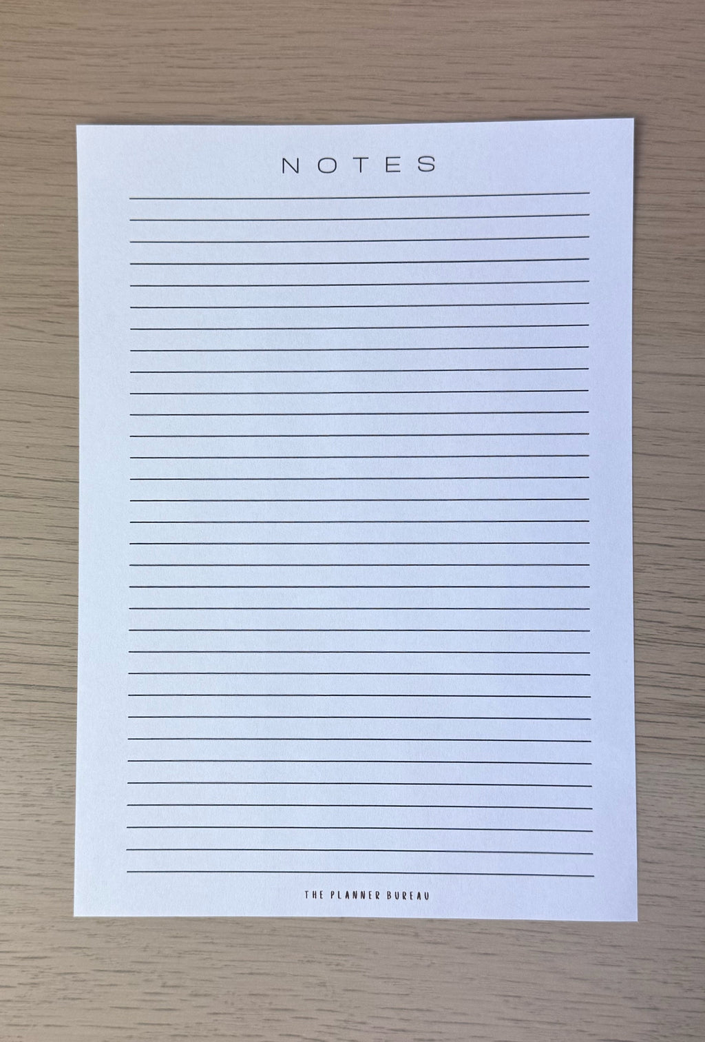 Project Planner Insert