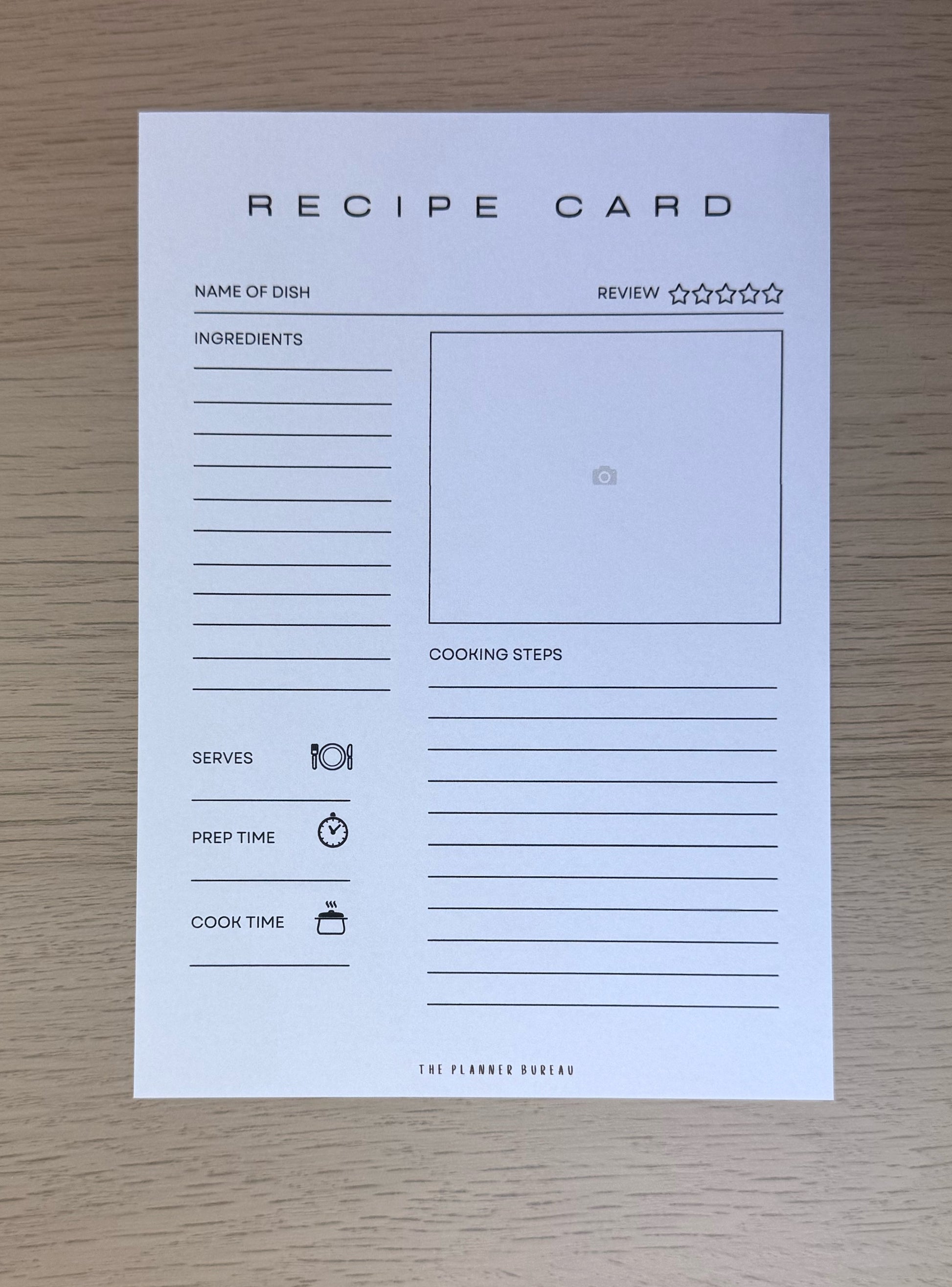 Recipe Card