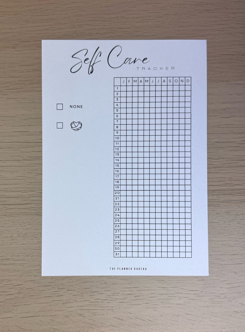 Self Care Tracker