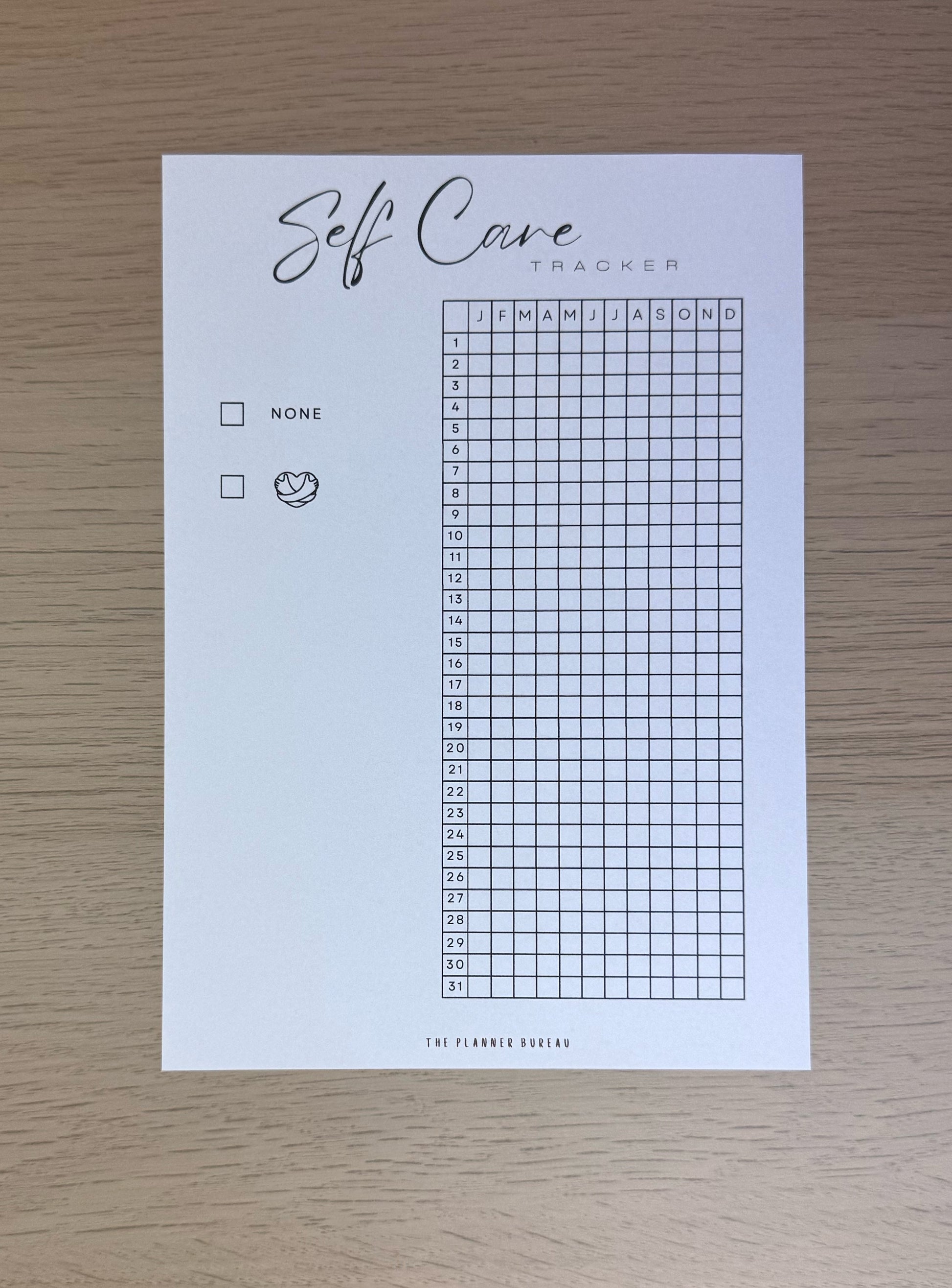 Self Care Tracker