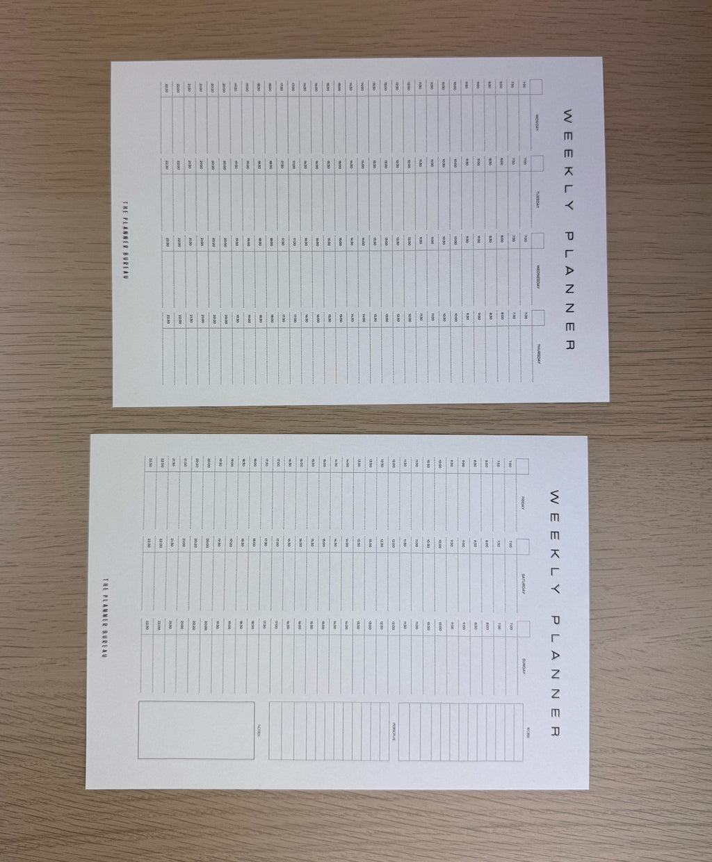 Weekly Planner (Schedule)