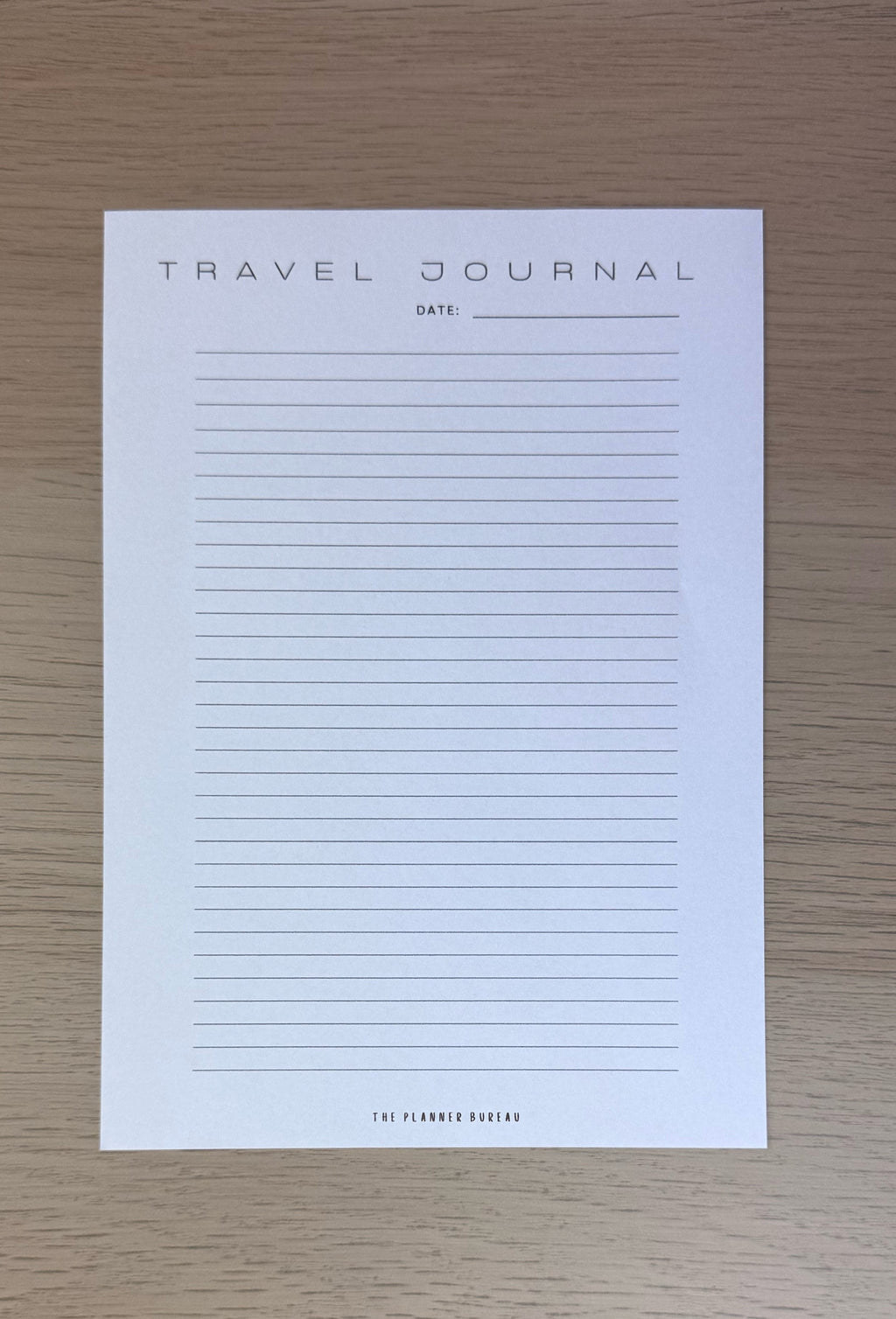 Travel Journal