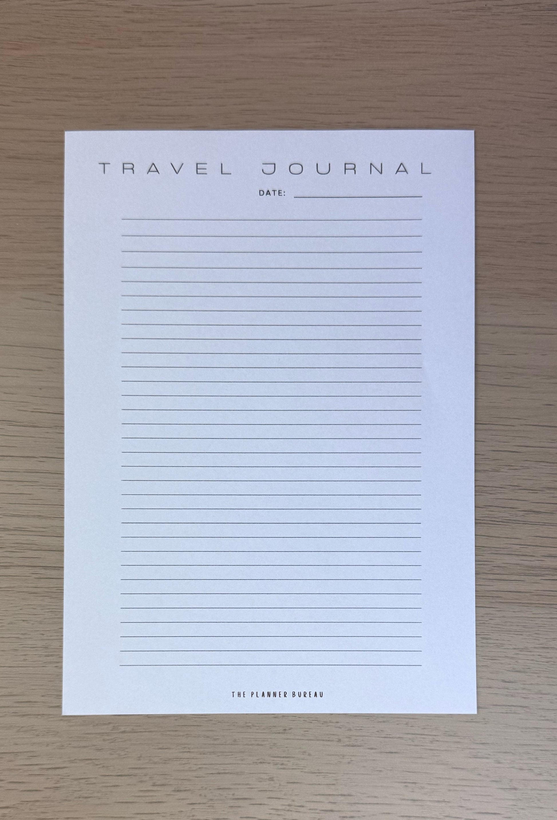 Travel Journal