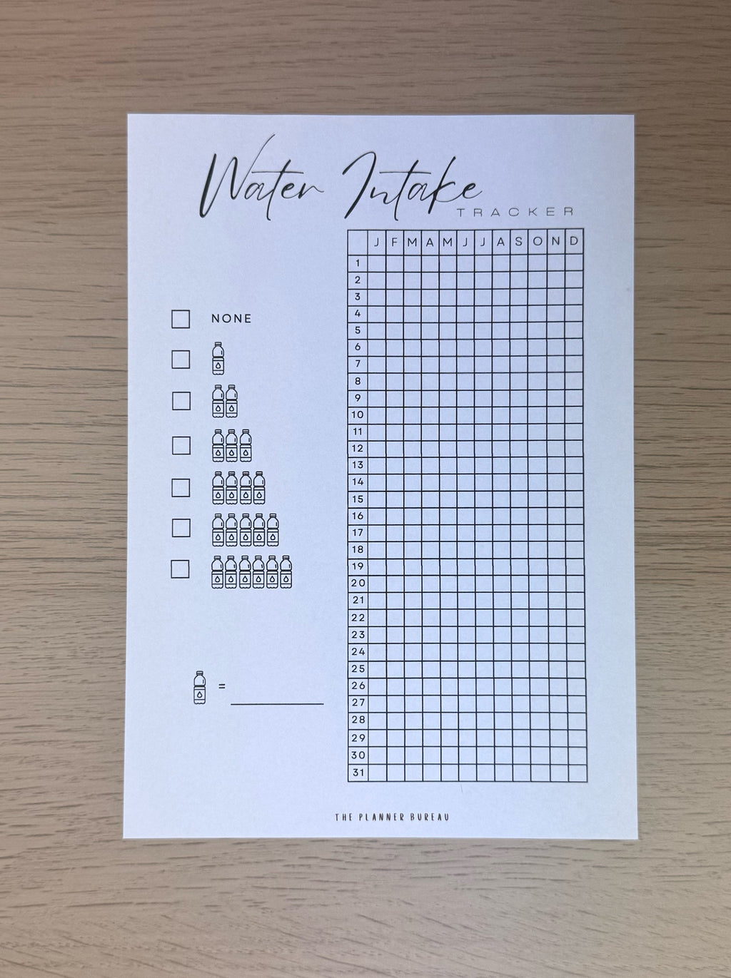Water Intake Tracker