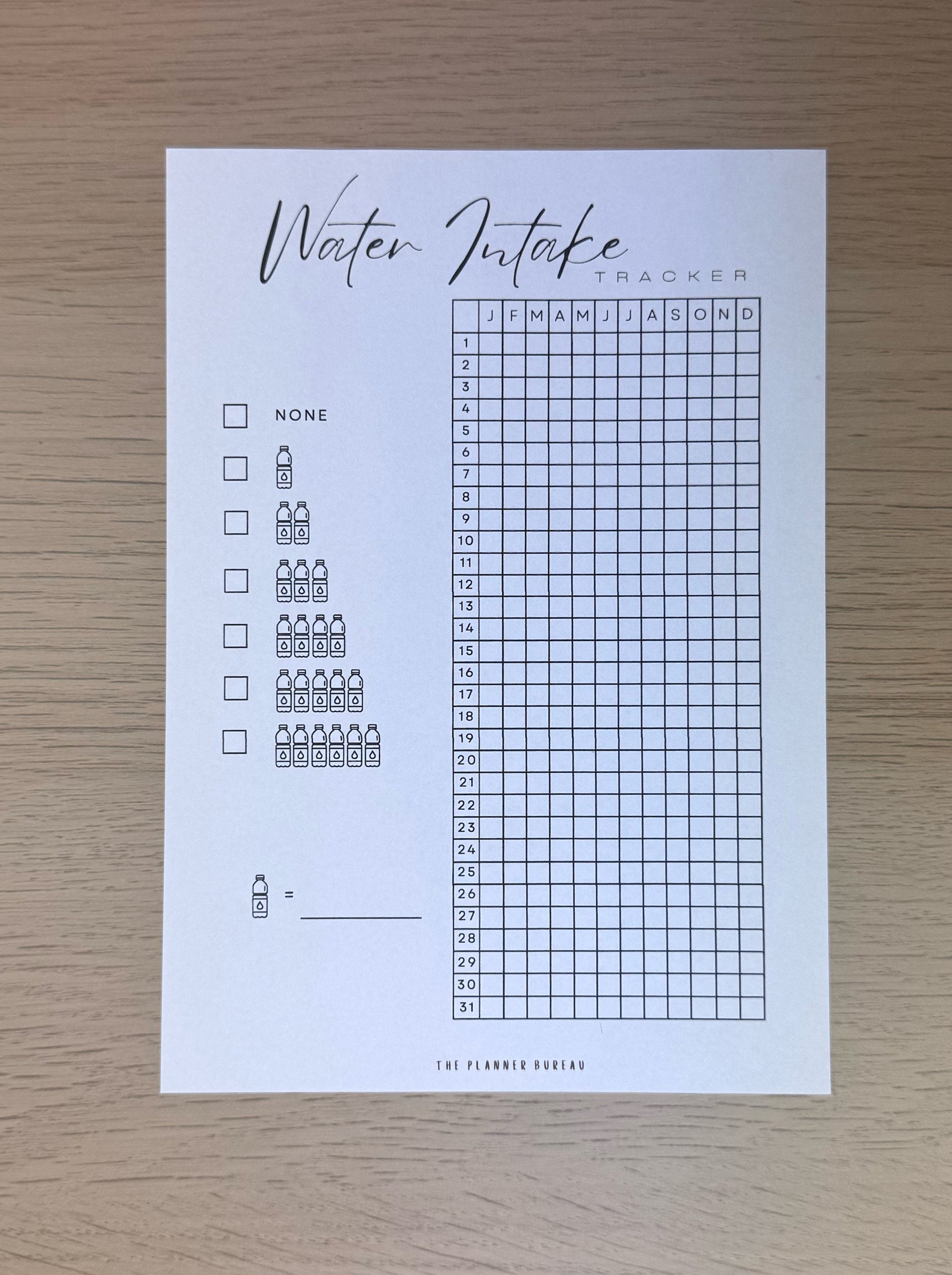 Water Intake Tracker