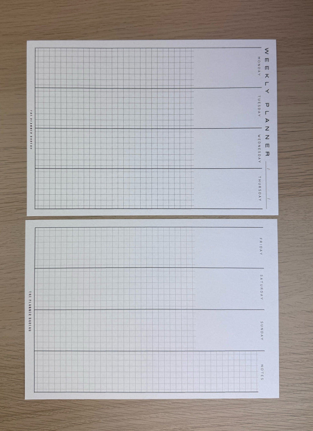 Weekly Planner (Graph)