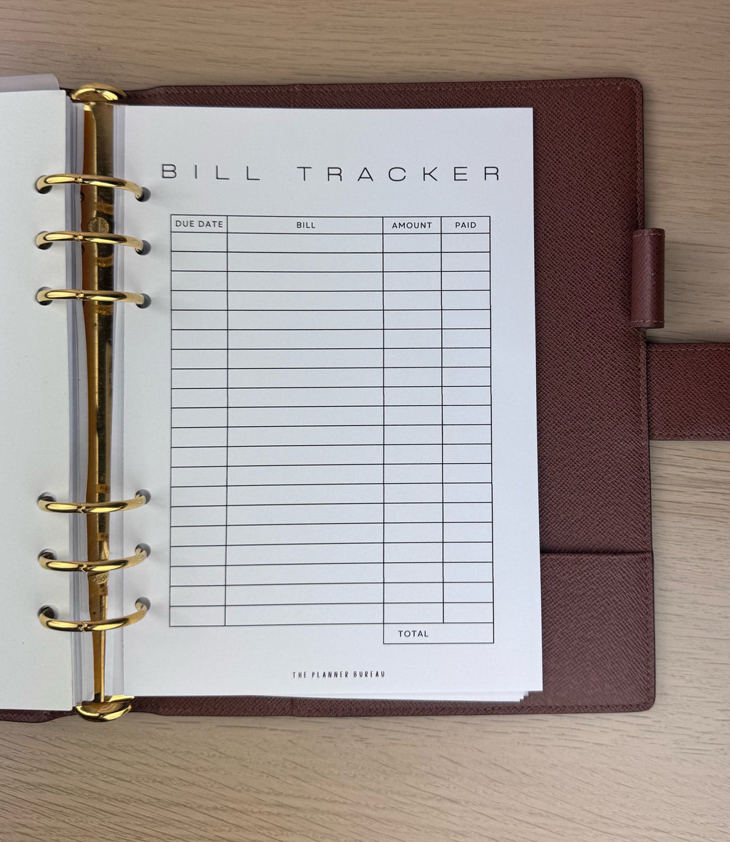 Bill Tracker