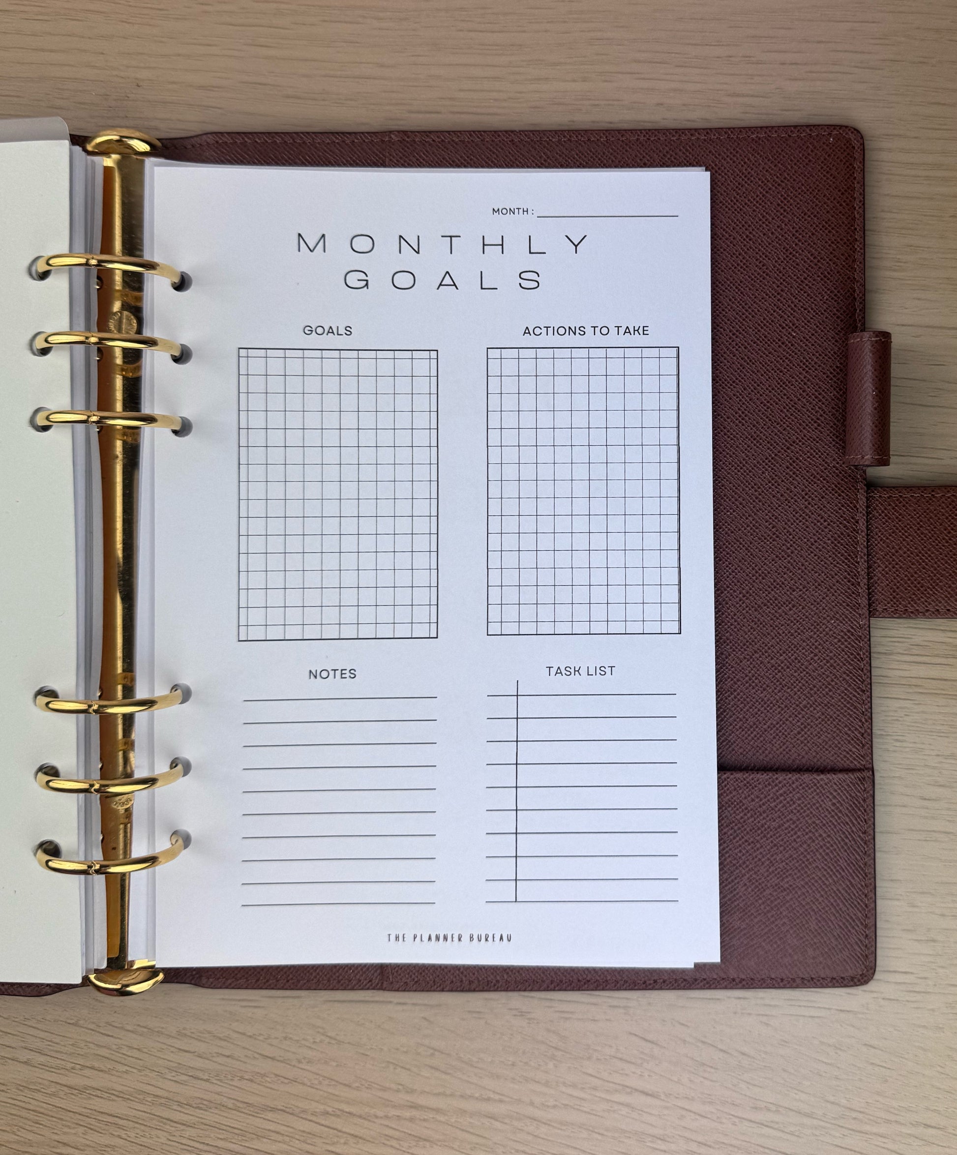 Monthly Goal Planner