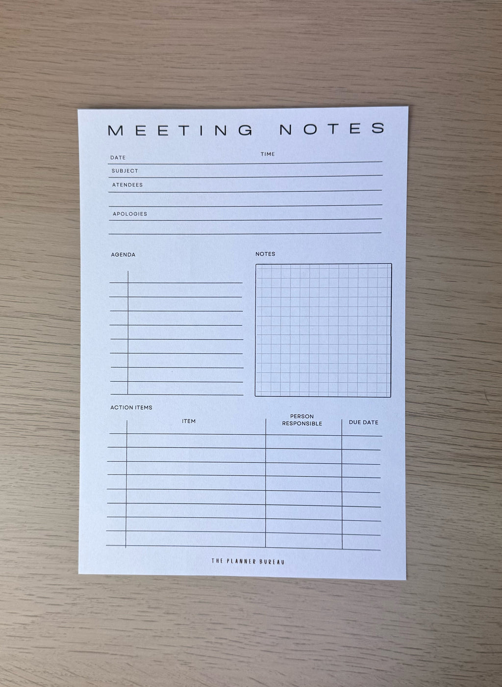 Meeting Notes