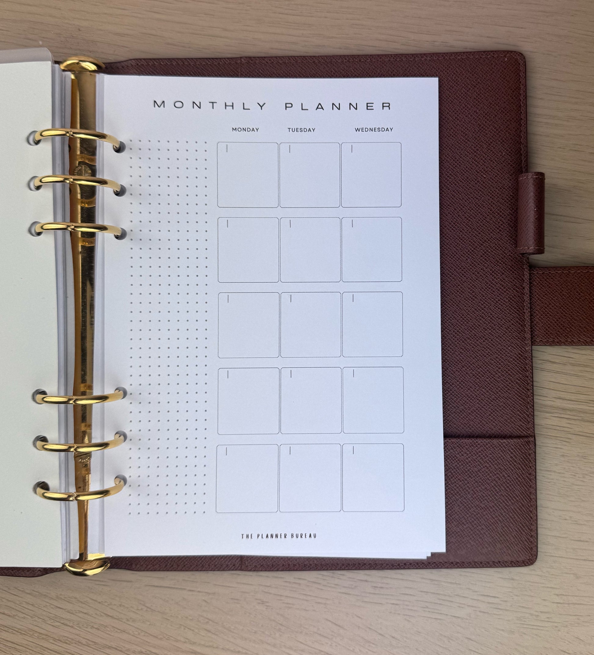Monthly on 2 Pages