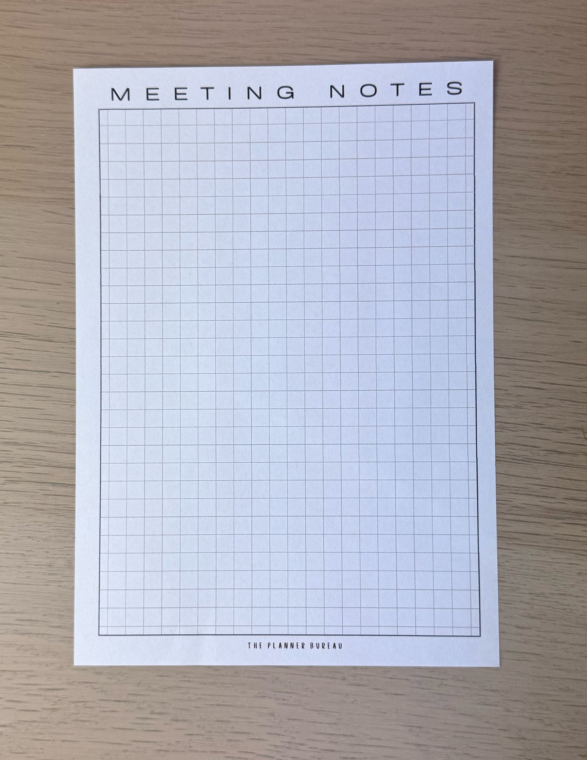 Meeting Notes