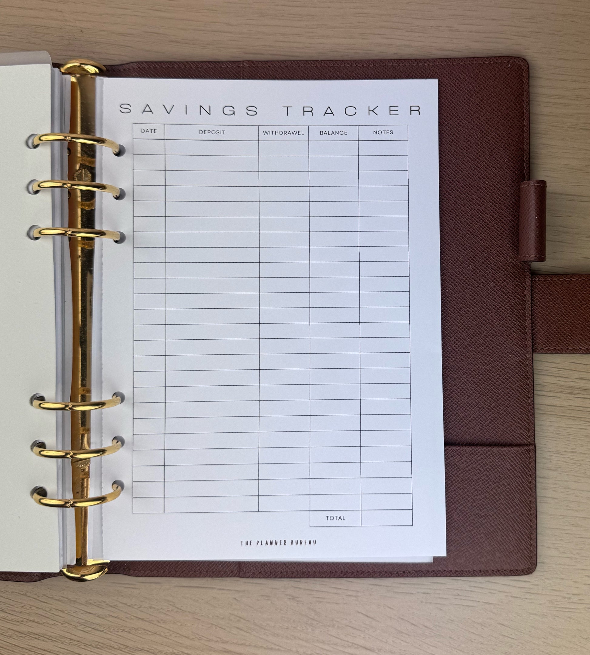 Saving Tracker (Version 2)