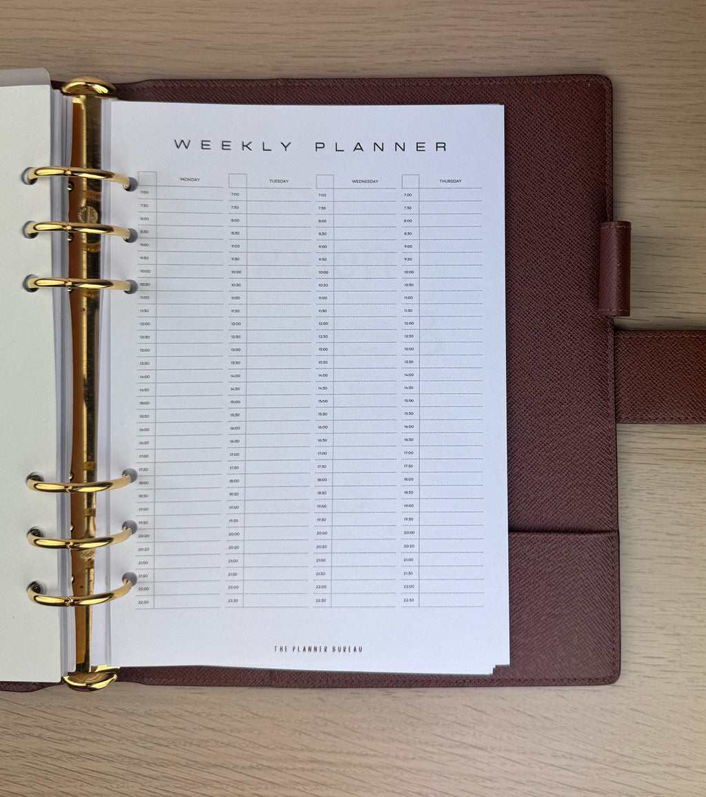 Weekly Planner (Schedule)