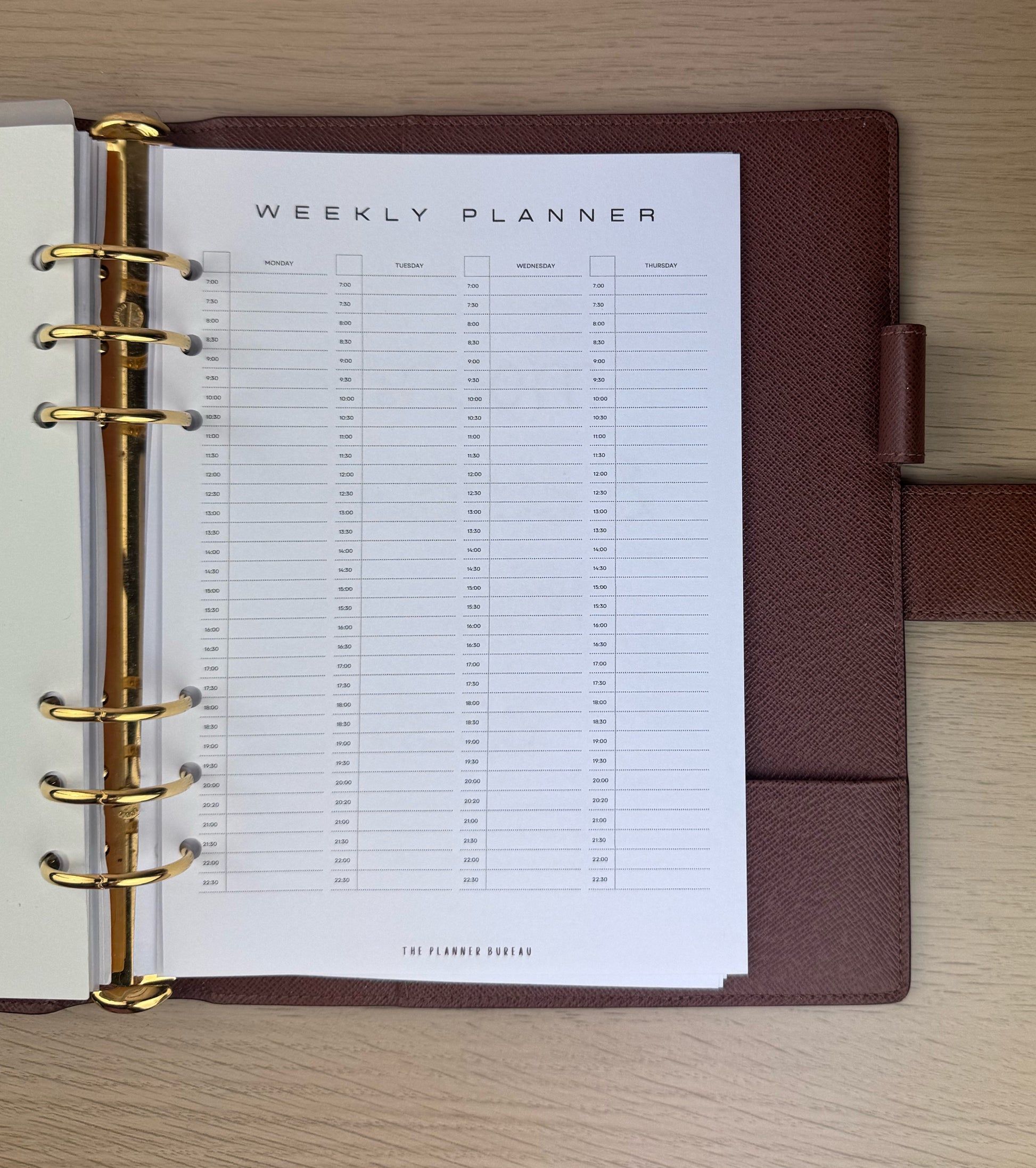 Weekly Planner (Schedule)