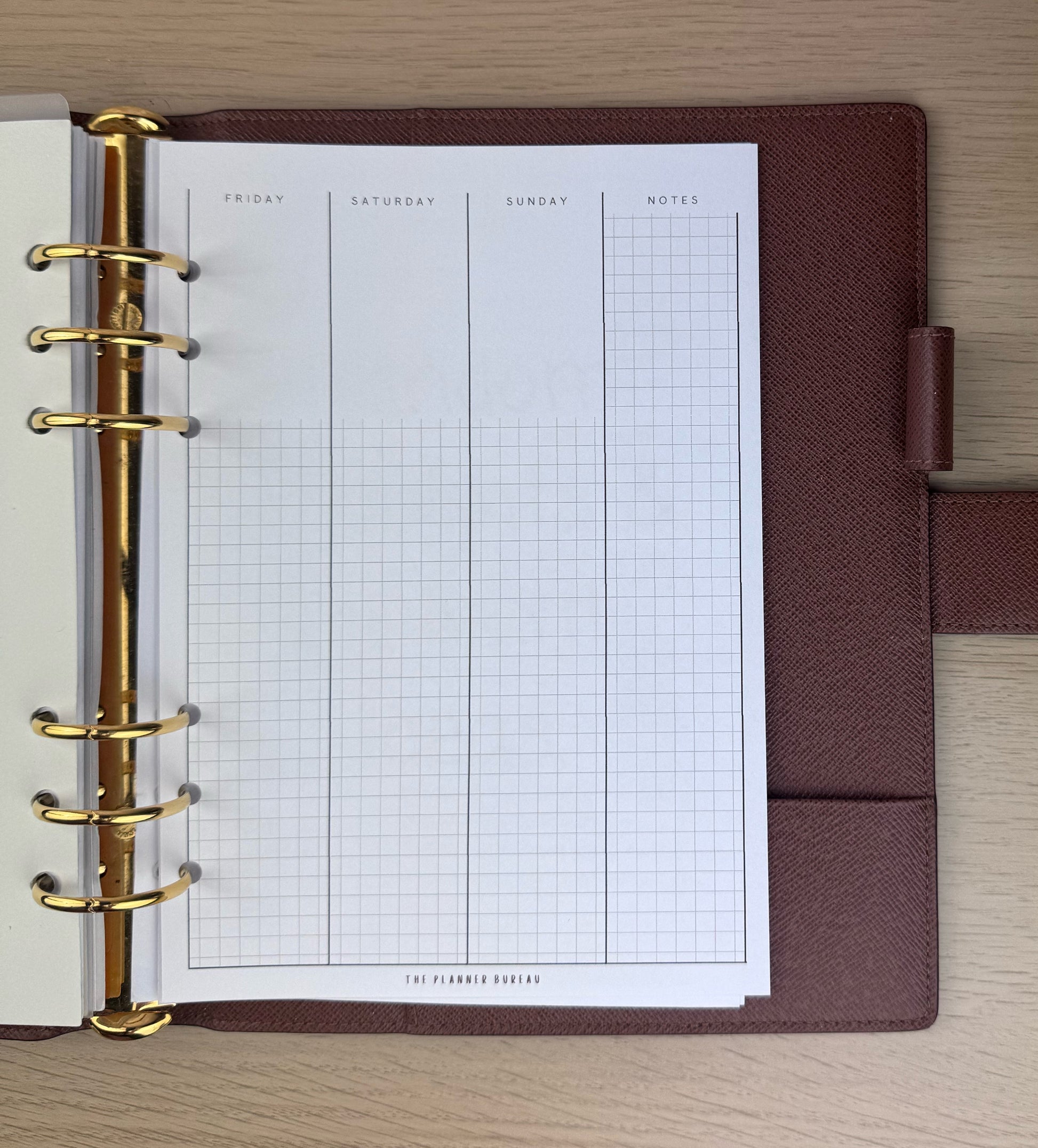 Weekly Planner (Graph)